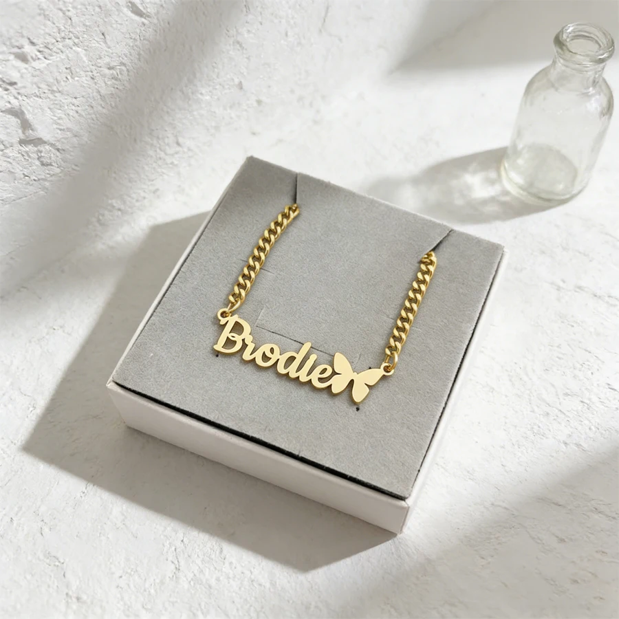 Acheerup – collier et boucles - Name Necklace Custom avis et prix