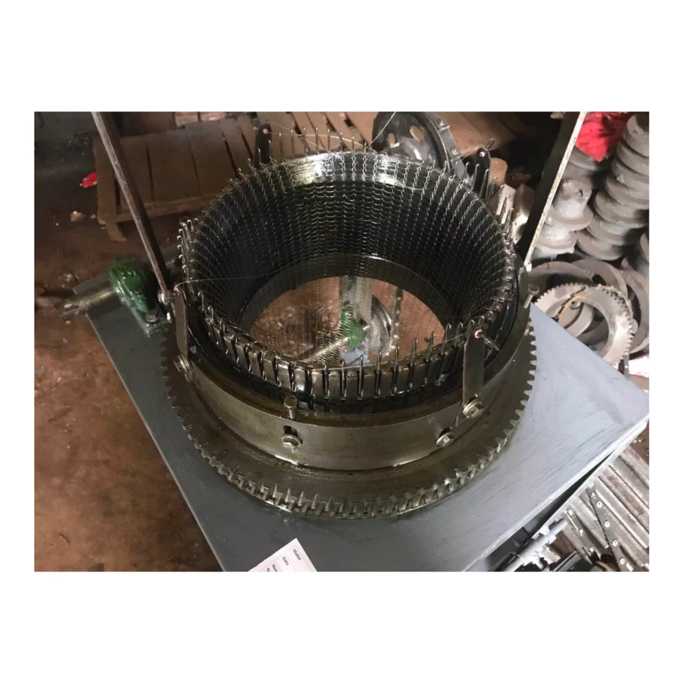 

Automatic Stainless Steel Hight Speed Wire Mesh Knitted Machine with Manufactory