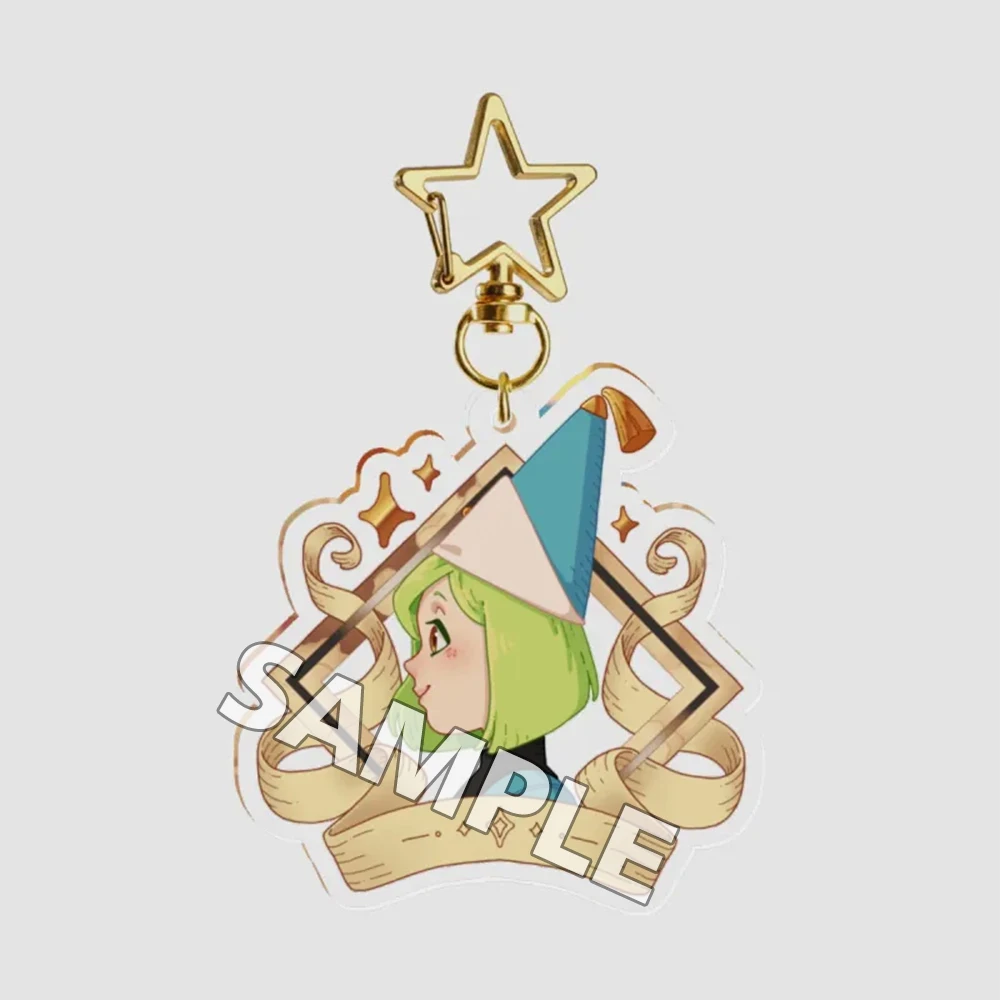 Anime Peripheral Acrylic KeyChain WHA Coco Agott Arklaum Olruggio Qifrey Tetia Richeh Ininia Backpack Pendant Exquisite Gift view 6