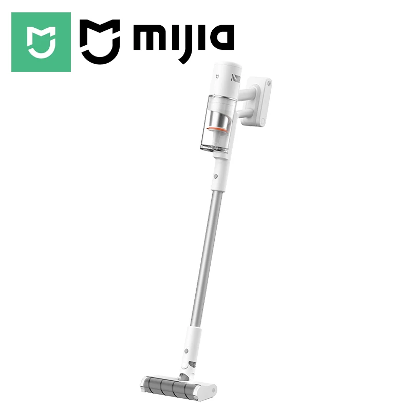 MIJIA Kabelloser Staubsauger 4, Kammzahnen-Anti-Verwicklungs-Design, Intelligenter Staubsensor, 230AW Saugkraft, 90 Minuten Laufzeit, CN-Version