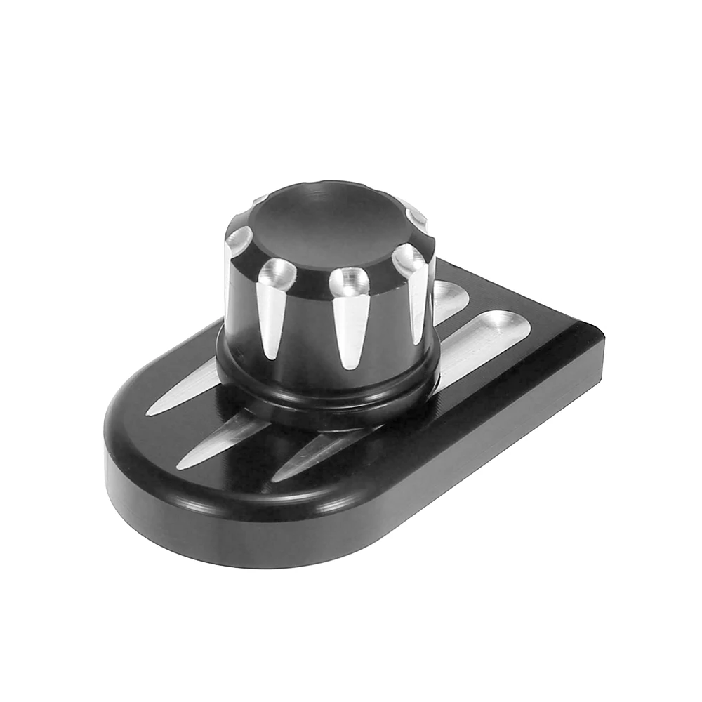 Motorbike Seat Bolt Tab Screw Quick Mount Knob Nut Cover Kit for Harley Dyna Sportster Softail view 3