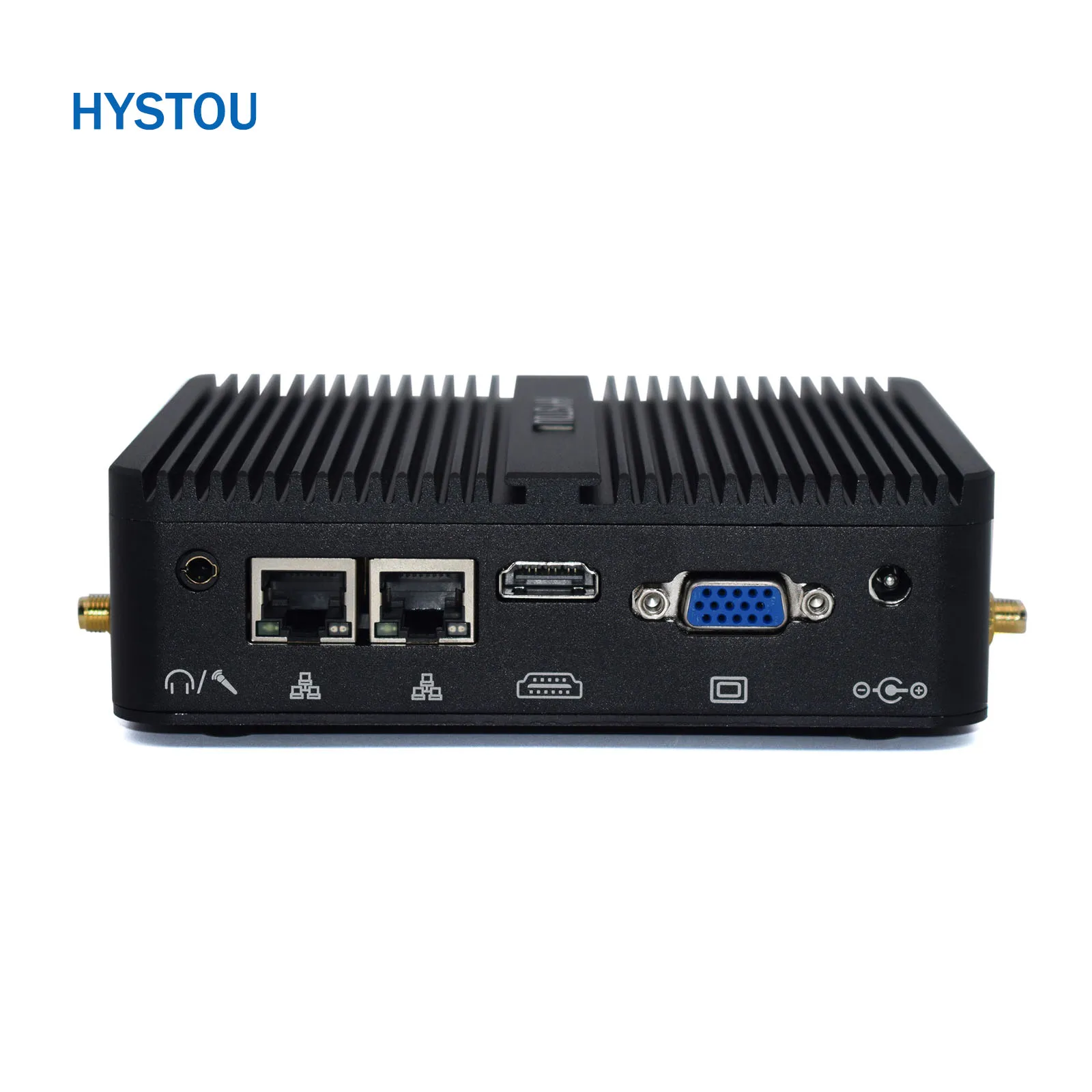 

Quad Core Fanless Desktop Micro Mini PC Intel Celeron J4125 Windows 10 DDR4 2 Gigabit LAN RJ45 VGA Series Port Server Computer