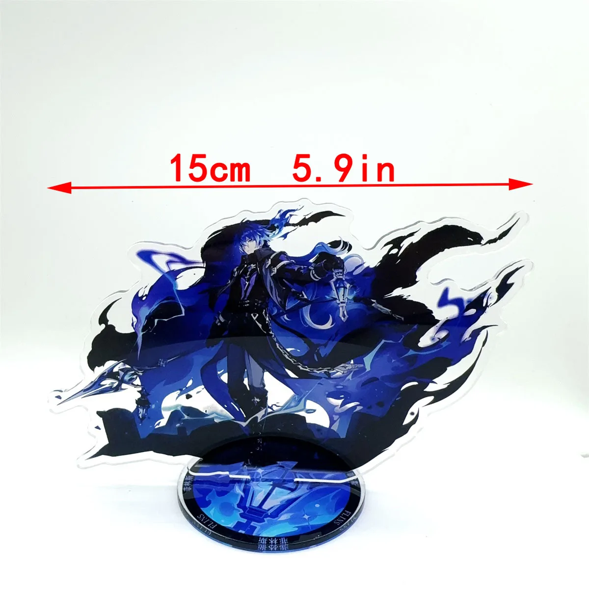Genshin Impact Anime Figure Acrylic Stand Lauma Flins Aino Ineffa Model Plate 1pc Desk Decor Standing Sign Game Fans Gift