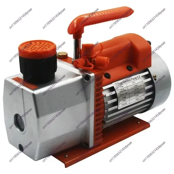 1/2HP 2 Stage Rotary Vane Vacuum Pump 5 CFM Air Conditioning Vacuum Pump 1/4