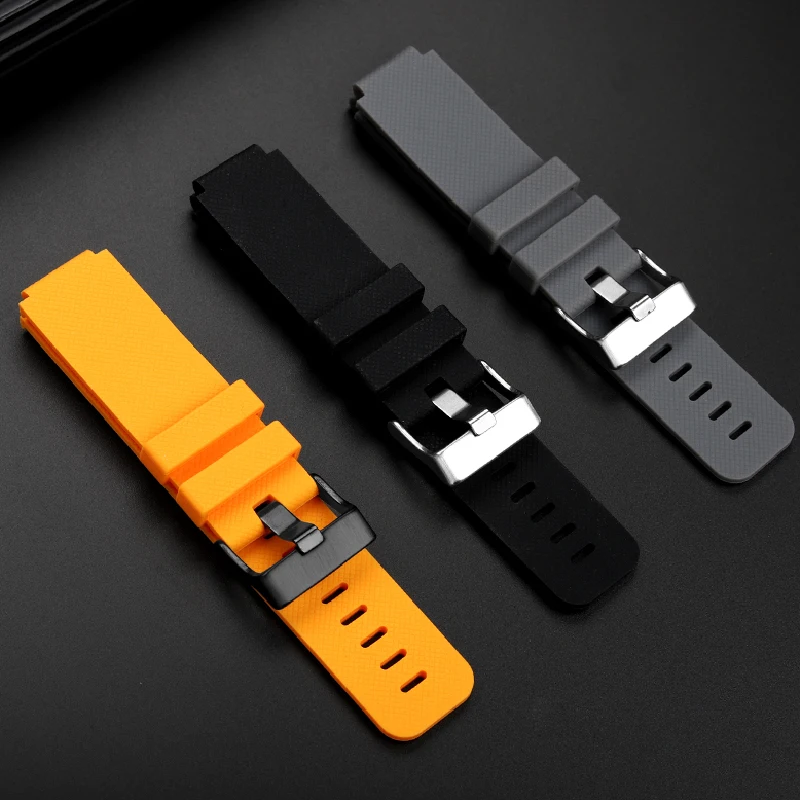 Silicone Rubber Watch Strap For Casio AE1200 AE-1200 AE-1300 A700 SGW-300/400 A158 A159 A169 Waterproof 18mm Bracelet Watchband