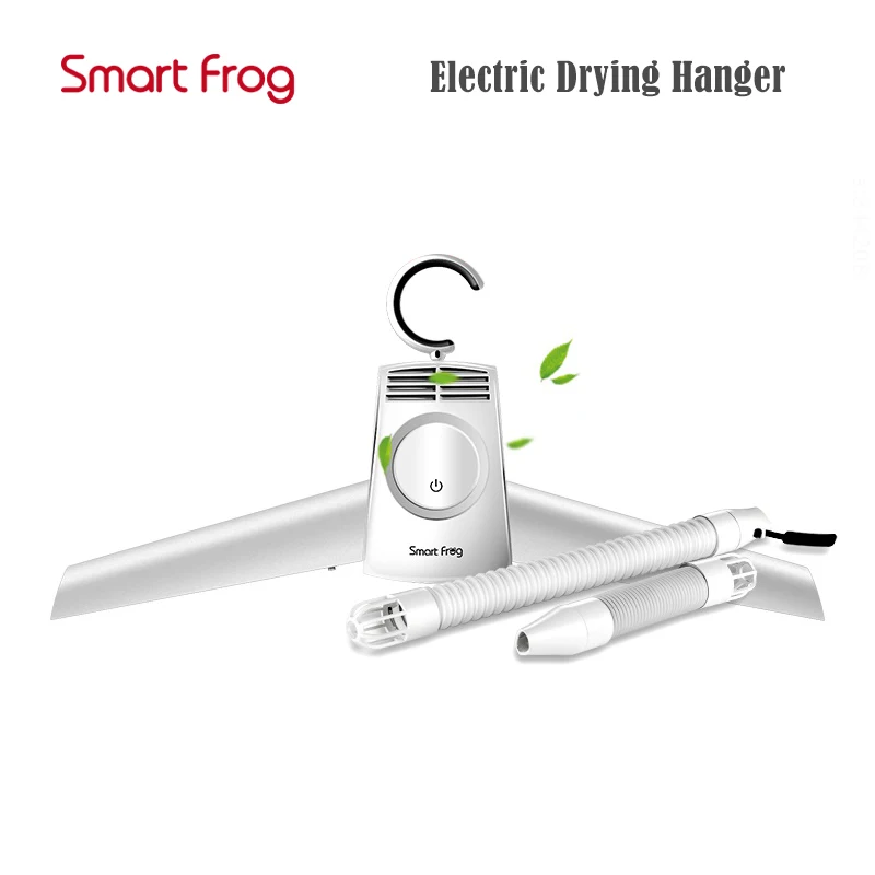 Smartfrog-Sèche-linge électrique portable 2 en 1, sèche-chaussures pliant, cintre pour voyager, charge maximale de 3kg