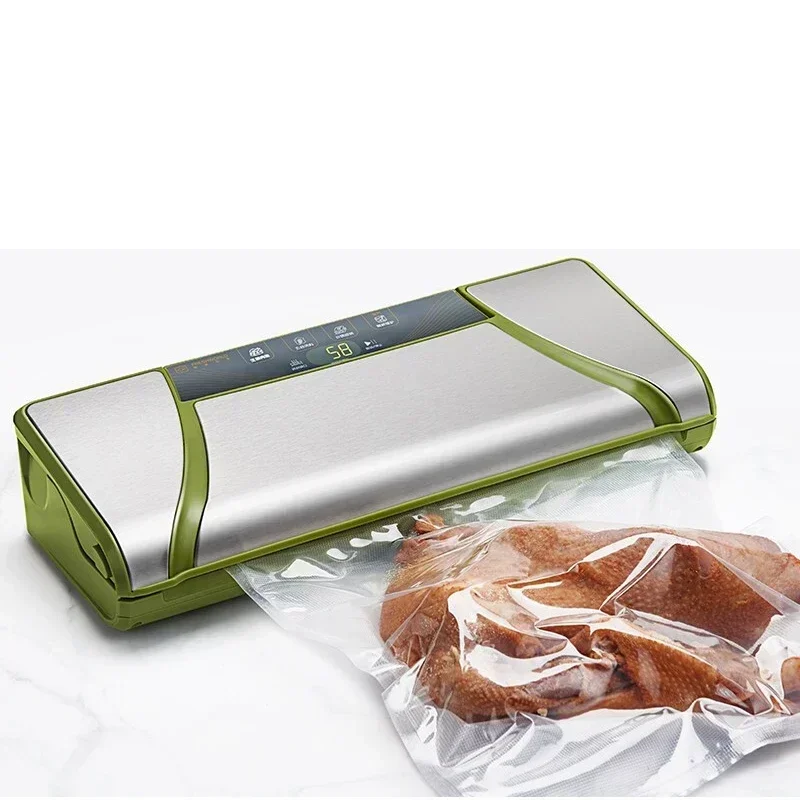 

Home Electric Vacuum Machine Automatic Commercial Food Packaging Machine Small Fresh-keeping Tea Sealing Dry And Wet Dual-use