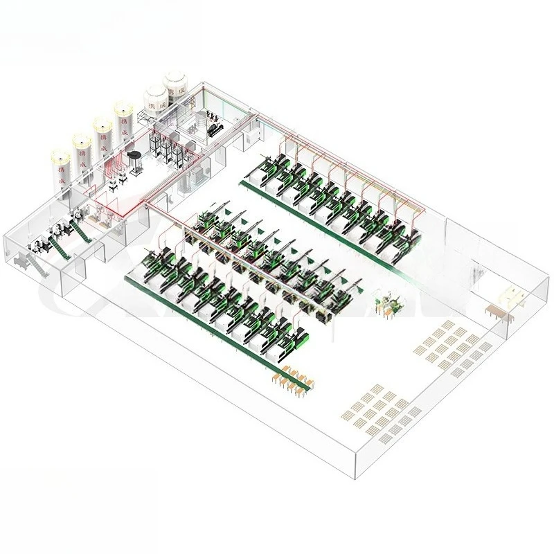 

Central feeding system solutions Automated production equipment Injection molding centralized feeding system