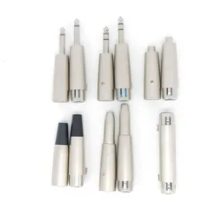 audio Metal Microphone 3pin XLR Male female To 1/4