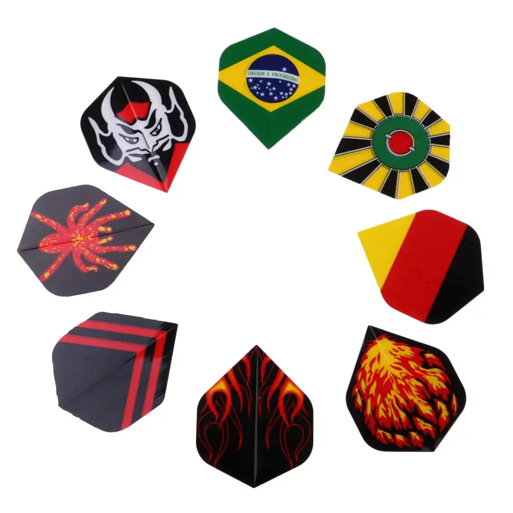 Standard Flights PET Durable Accessories for Boards Shafts and Tips Training and Matches