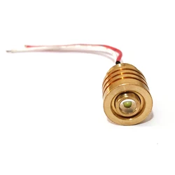 Car Lamp Flashlight Module White Laser Illuminated Penetrating Ceramic Fluorescent Used for Automobile Far Light