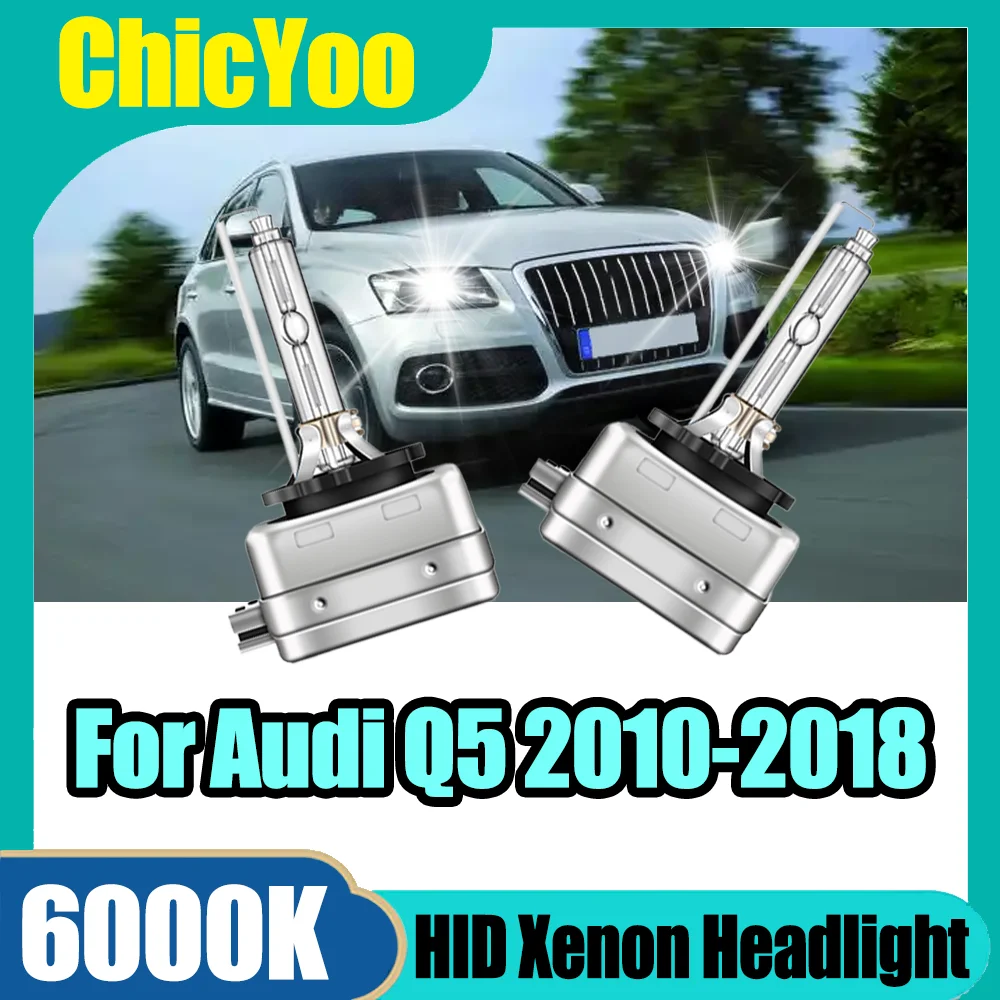 

2 шт. D3S Передние фары 20000LM HID Ксеноновые лампы 35 Вт Plug And Play Автомобильные фары 12 В Ксеноновые фары 6000 К Белый Для Audi Q5 2010-2018