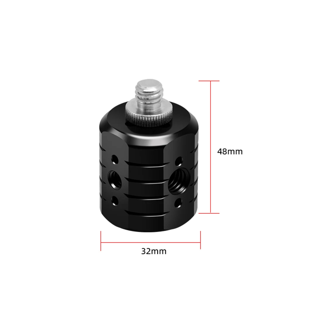 Stativschrauben-Adapter, 3/8 Zoll, 1/4 Zoll, ARRI-Loch-Konvertierungs-Verlängerungshalterung für DSLR-Kamera-Monitor, Fülllicht, magischer Arm, Fotohalterung – Detail 10