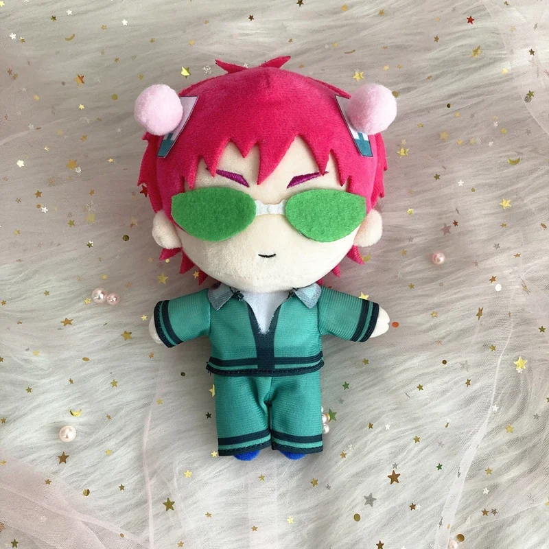 

20cm Saiki Kusuo Plush Toy The Disastrous Life of Saiki K Stuffed Doll Mini Anime Throw Pillows Decorative Collection Kids Gifts