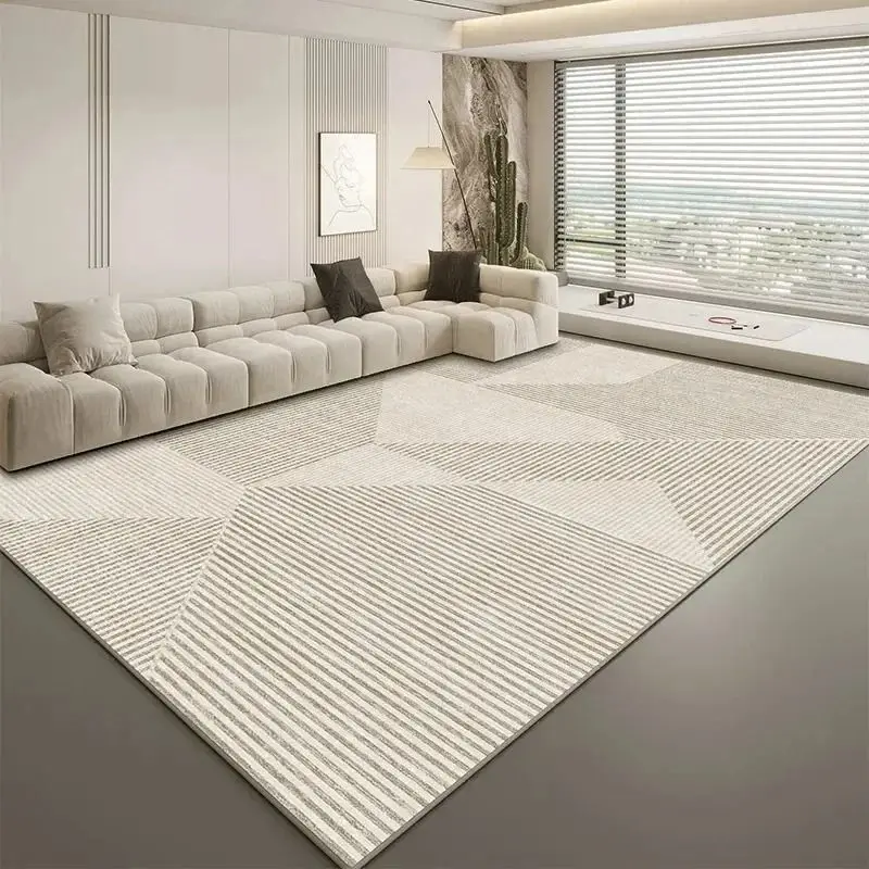 VIKAMA Light Luxury Blue Gold Persian Rectangular Hallway Rug, Non-Slip Bedroom Rug, Decorative Kitchen Aisle Rug