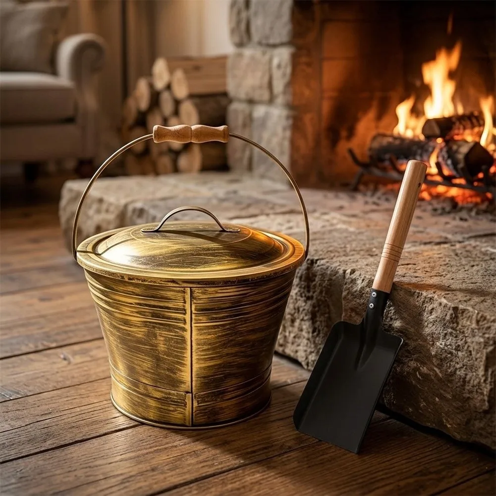 Essential Fireplace Cleaning Tools Fireplace Tools Wood Stove Tools Fireplace Cleaning Set Sturdy Iron Construction