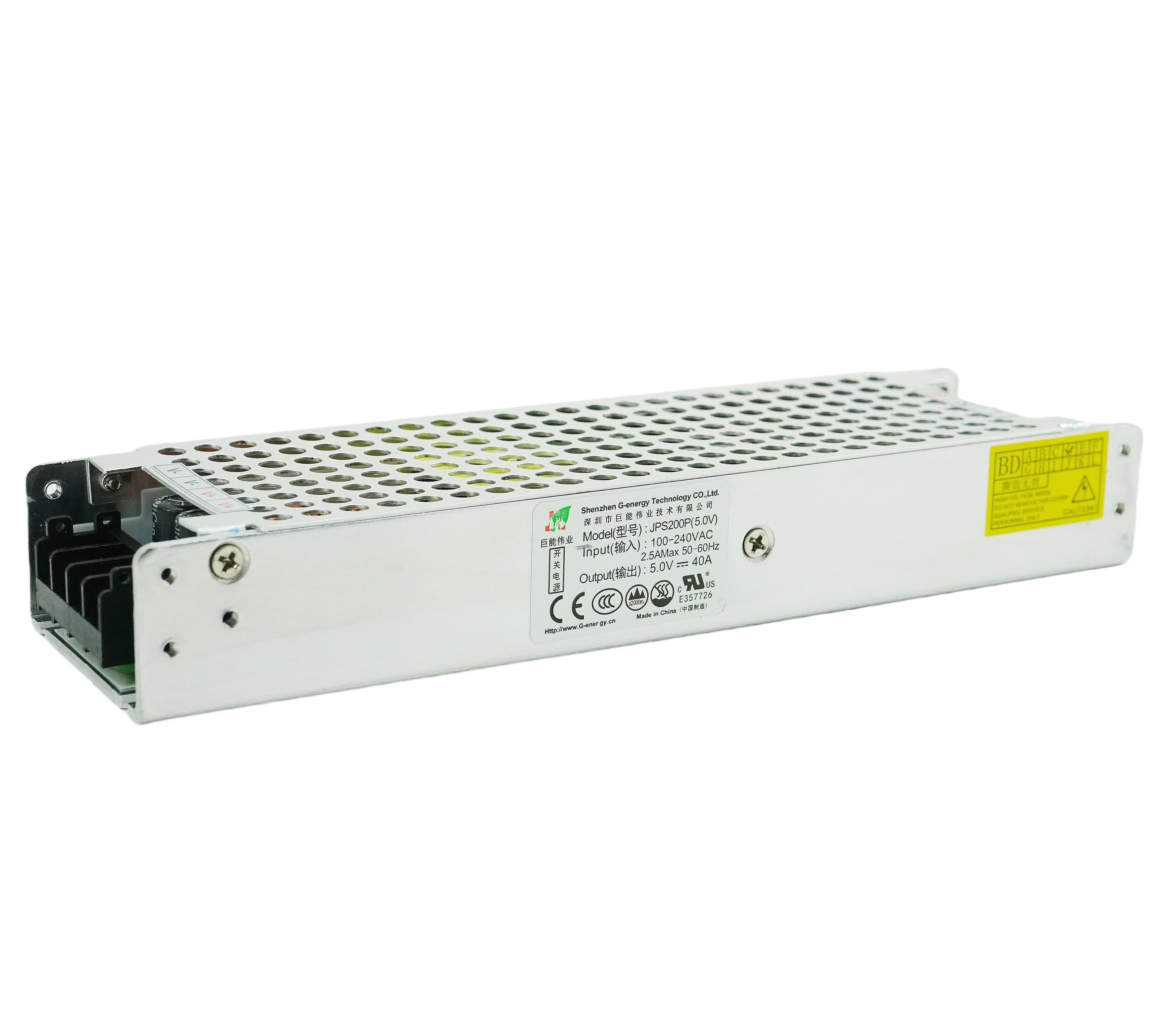 

G-Energy JPS200P 5V 40A 110V LED Source Wide Voltage power LED 200W