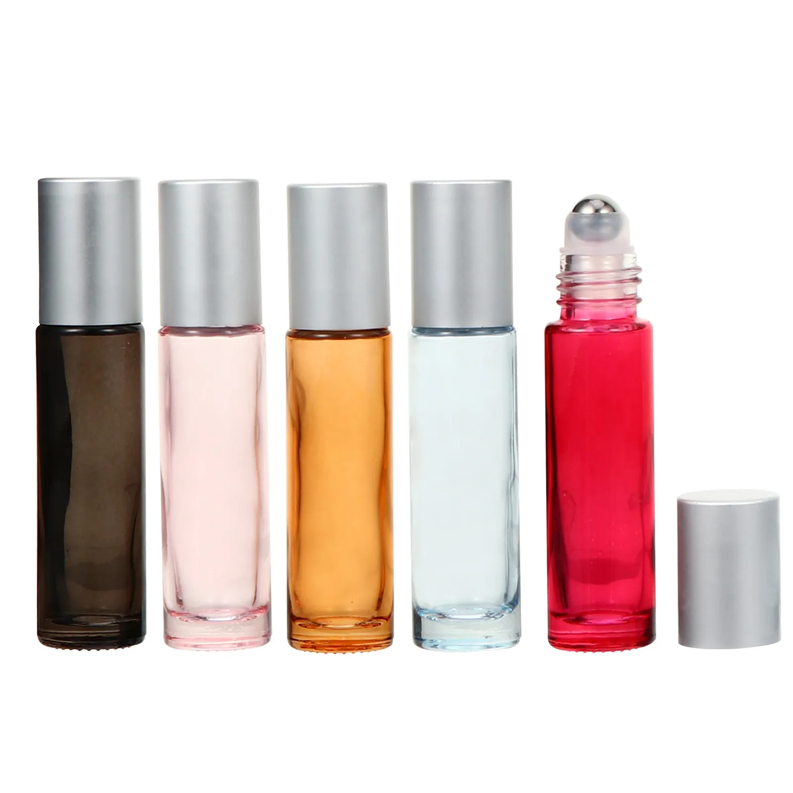 10-個のエッセンシャル-オイル-ローリングボトル-ガラス製漏れ防止構造-簡単に洗浄できる香水用ポータブルサブパッケージ容器