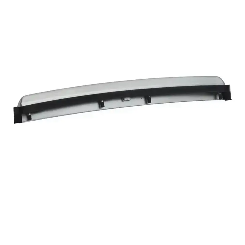 AEA7-Car Front Central Ashtray Cover Push-Pull Bright Strip Chrome Silver And Black Clip For A6L C7 2012-2018