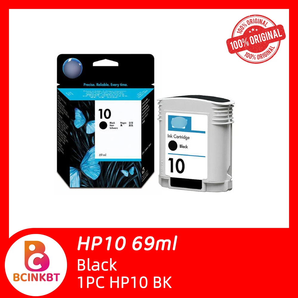 Cartucho de tinta para impresora HP 10 82, nuevo y Original, Designjet 510, 111, 500, 800, 815, 820, 500ps, 800ps, C4844A, CH565A, C4911A, C4912A, C4913A