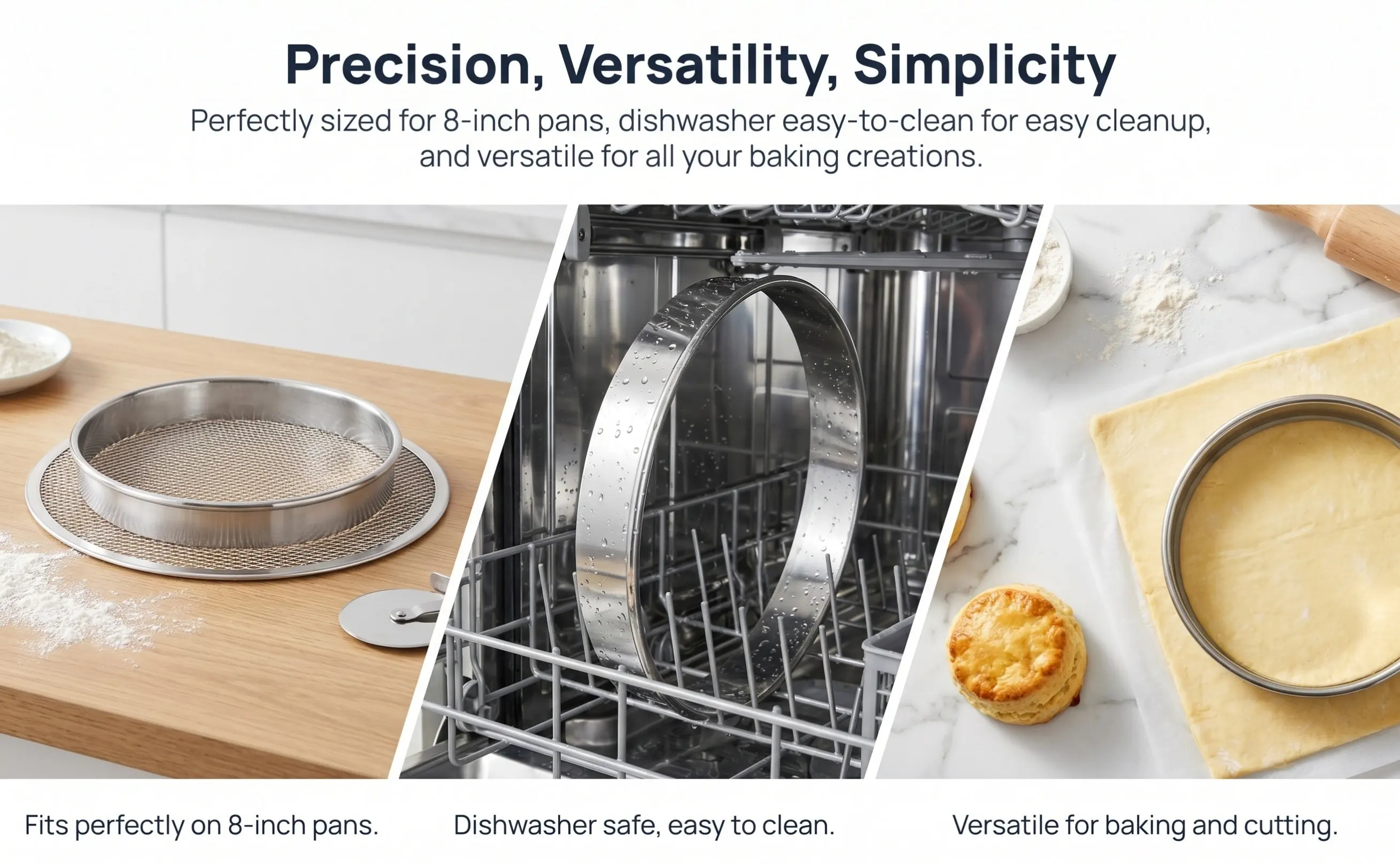 Pizza Stone Baking - 1 anello per condire la pizza,