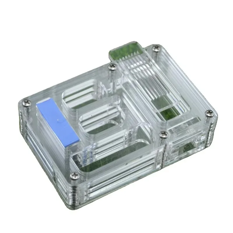 

Deluxe Plastic Acrylic Flat Ant Nest Colony Breeding Box Hydrating Pet Ants' Living Room Space
