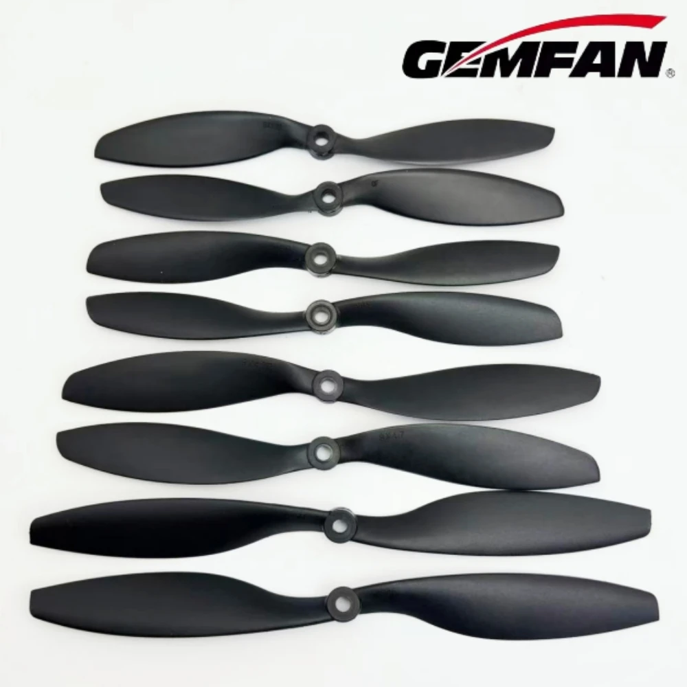 1 Paar Gemfan Carbonfaser-Nylon CW CCW Propeller 8038 8045 9047 1038 1045 1147 1238 1245 1447 Propeller für RC-Flugzeuge mit festen Flügeln