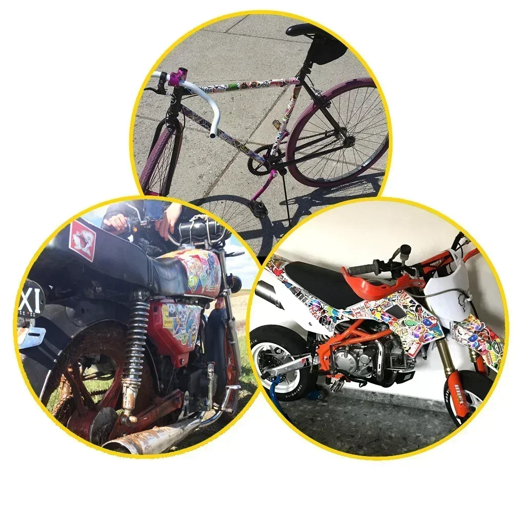 50 PCS Cartoon sloths Stickers for Car Bicycle Laptop Guitar Fridge Skateboard Luggage Waterproof Cute Sticker Decals Kids Toys