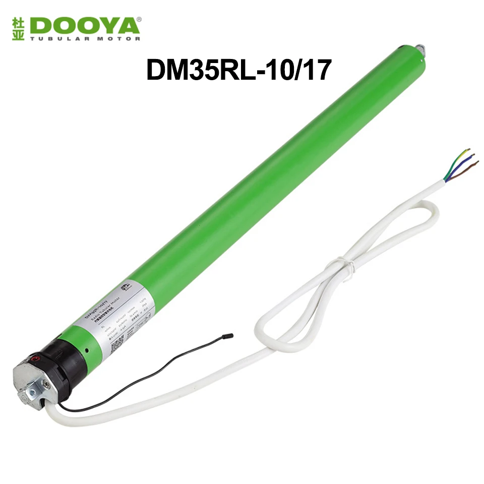 Dooyaチューブモーターdm35r 10/17ローリングブラインド用ローラーシャッターモーター、220v/230v 50/60hz、rf433mhzリモートコントロール