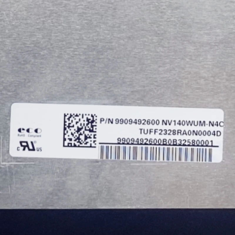 

NV140WUM-N4C Сменная матричная панель ЖК-экран для ноутбука 14,0 дюймов 1920X1200 30 контактов