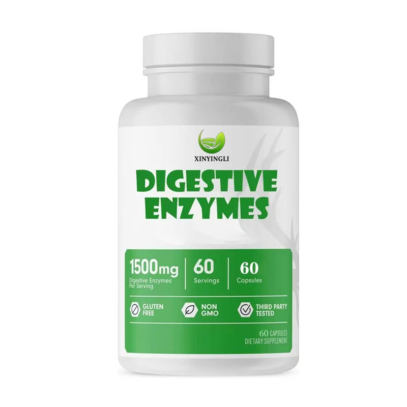 

Digestive enzyme (1500mg), supports intestinal health (30 portions, 60 capsules)