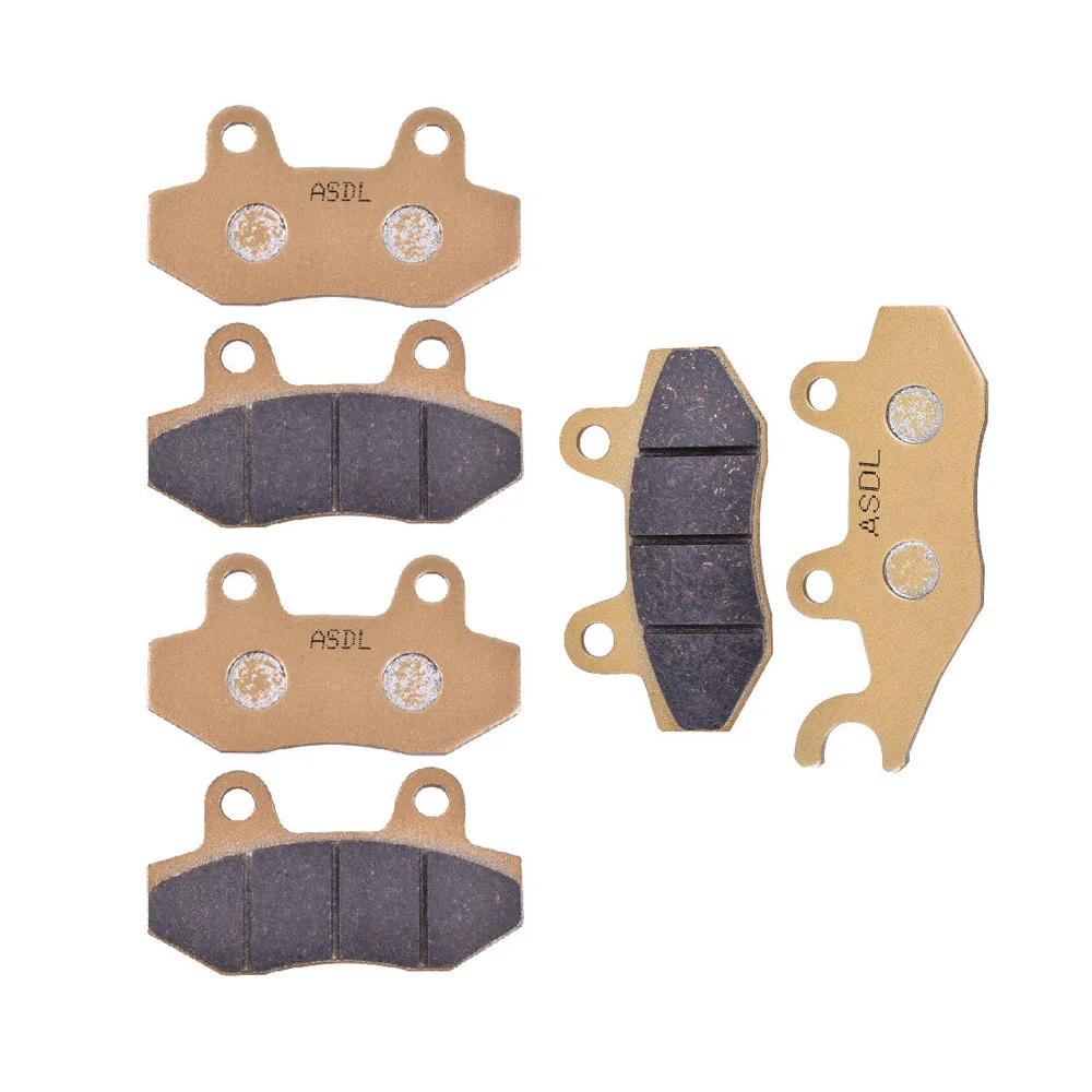 Front Rear Brake Pads For LEONART Daytona 125 2013 Spyder 125 For AJS EOS 125 Regal Raptor 2009-2010 Bobber 125 Custom 2010-2011