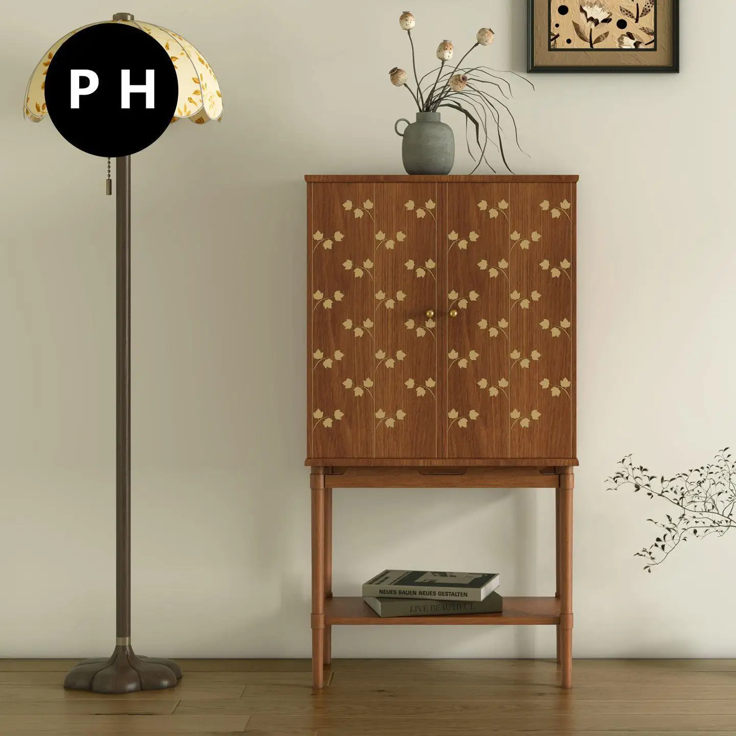Designer High Cabinet Home Decoration Cabinet Storage Entrance  Bedroom Living Room Bucket High Medium An