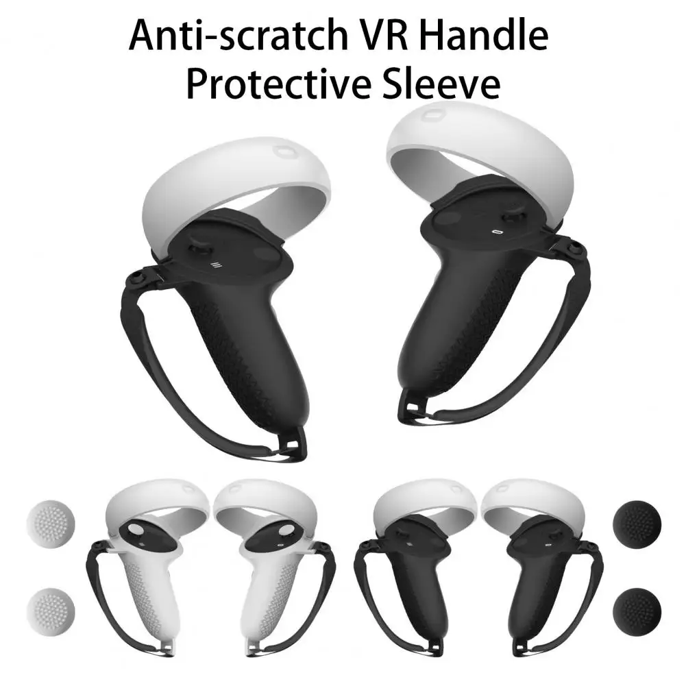 Handle Cover  Practical Breathable Sweat-proof  Anti-slip Tight Fit VR Handle Cover