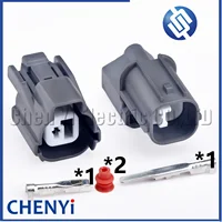 Conector impermeable automotriz de 1 Pin, conector macho o hembra para altavoz de bocina, Sensor de velocidad ABS, para Honda, 6181-0227, 6189-0386