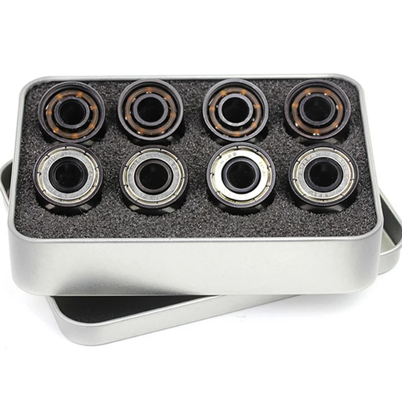 16Pcs High-Speed Bearings 11 Roller Skating Bearings High-Speed Skating Roller Skates Skateboard Drift Shaft