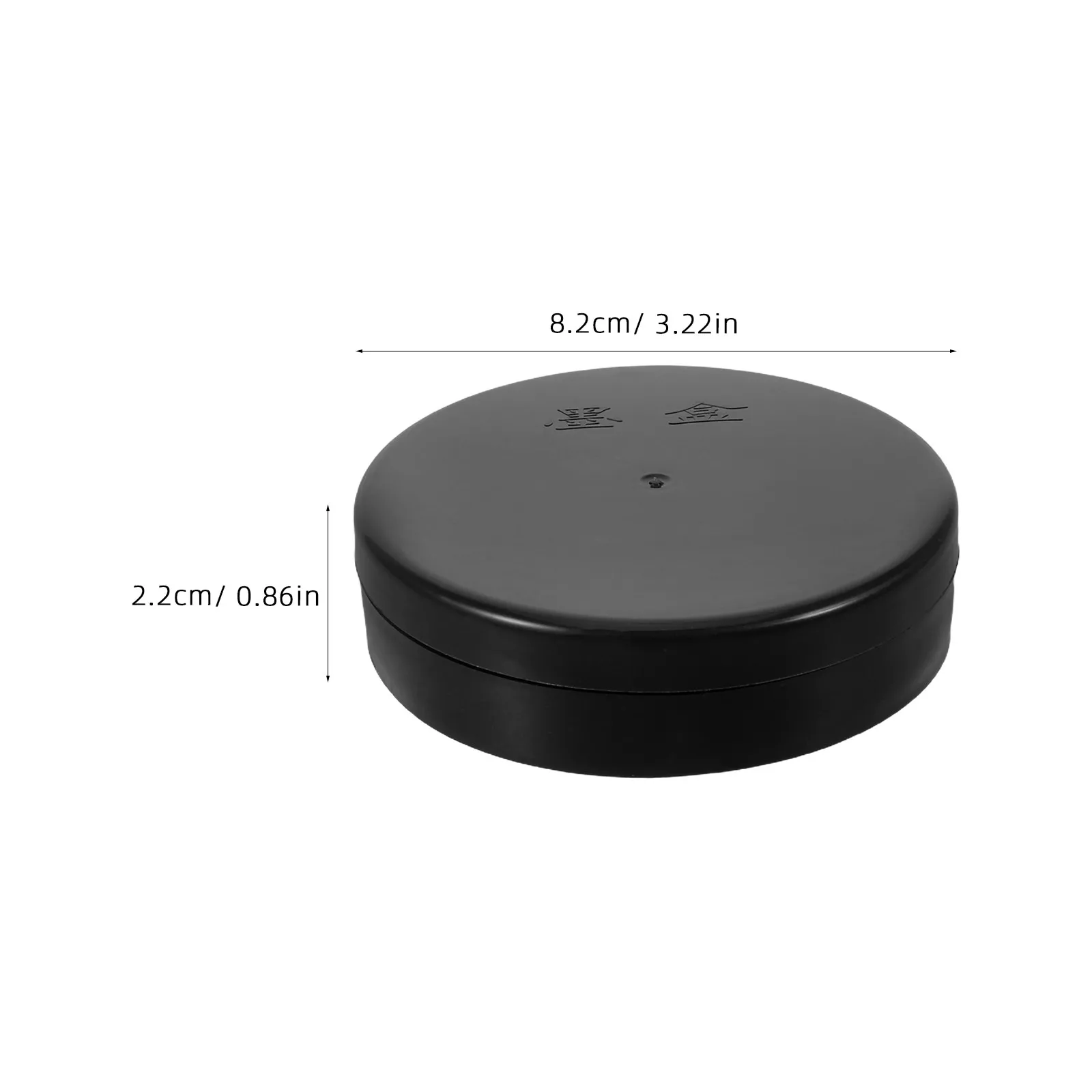 10Pcs Chinese Calligraphy Ink Stones Traditional Preserve Inkslab Round Lid Ink Grinding Dish Calligraphy Practice Accessories view 2