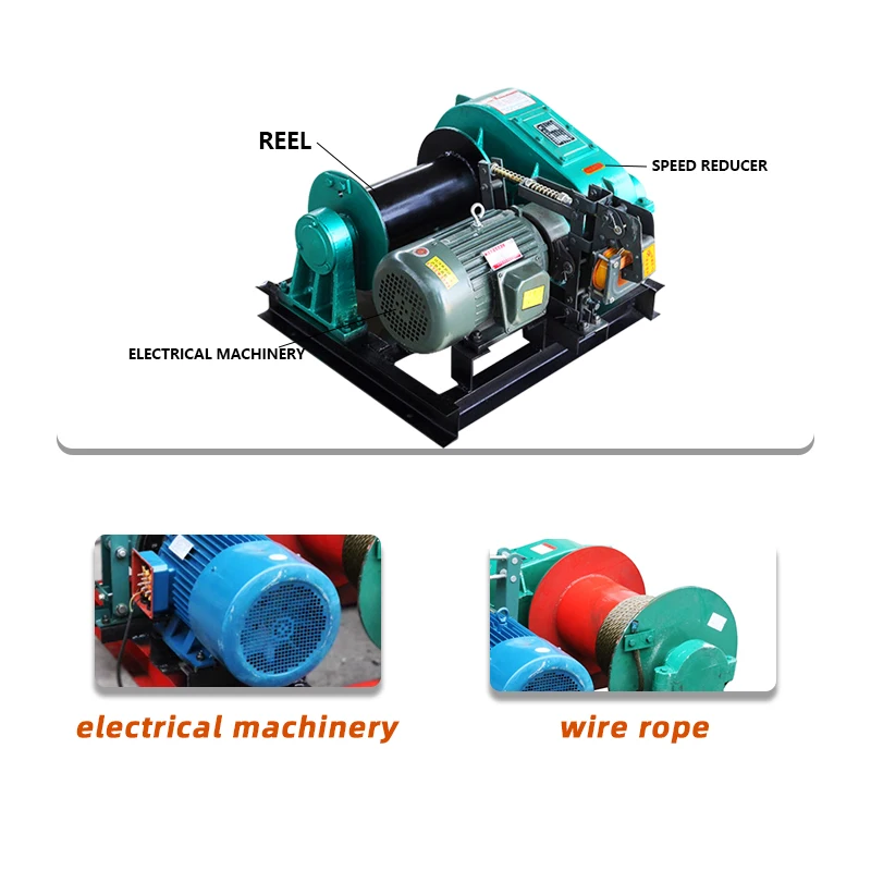 Hot Selling CD/MD Wire Rope Electric Crane 3 Ton 5 Ton 10 Ton