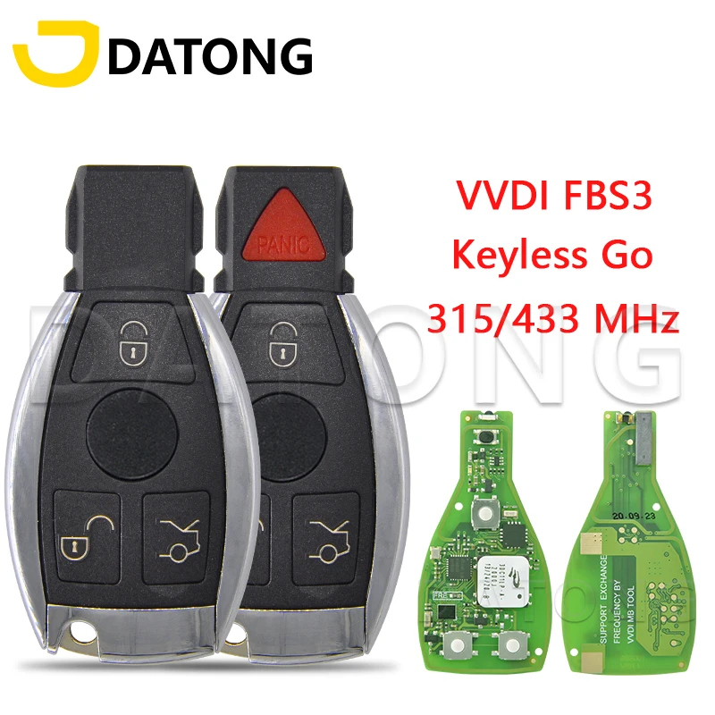 

Пульт дистанционного управления Datong Wolrd для Mercedes Benz W204 W207 W212 W164 W166 W216 W221 W251, безключевая карта Go VDI FBS3 Promixity