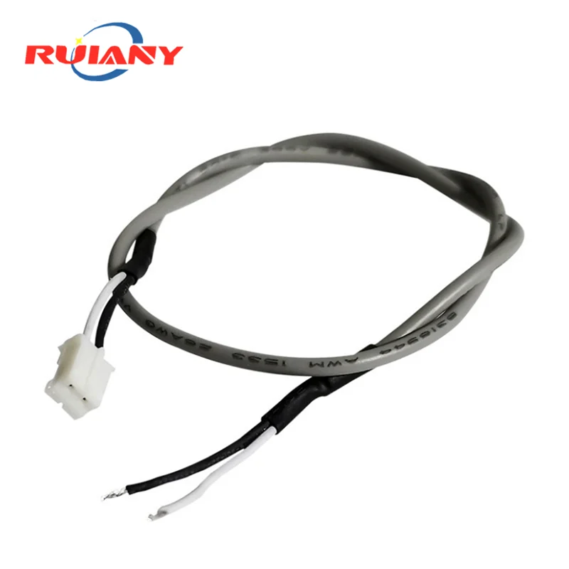 Cabo de Extensão de Sinal Anti-Interference PH2.0 mm, Cabo Audio Shielding, Cabo de Conexão Terminal, Single-Ended, 2P, 30cm