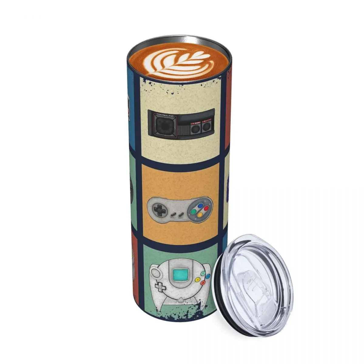 

Gaming Generations Stainless Steel Tumbler Vacuum Insulated Mug Thermal Cold Bottle Straws With Lid 20oz