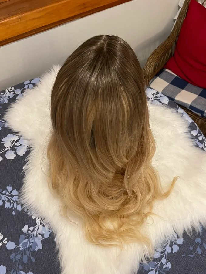 OmbreHoney شعر مستعار أشقر أنثى طويلة الجسم موجة الاصطناعية الدانتيل الجبهة الباروكات للنساء شفافة الدانتيل شعر مستعار علوي تأثيري الاستخدام اليومي