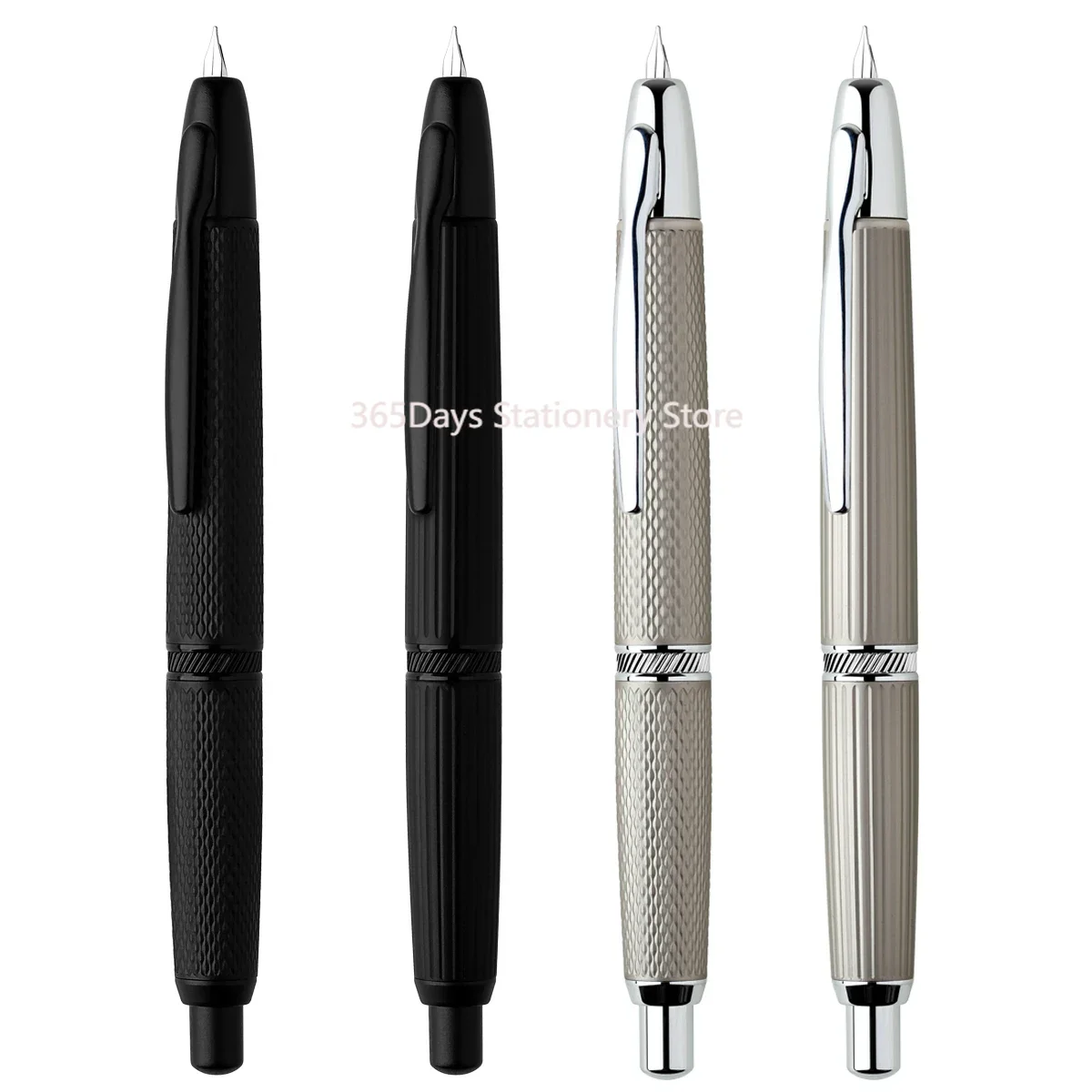 New Majohn A1 Press Fountain Pen Fish Scale Pattern EF/F Nibs Writing Ink Pens For Business Office School Supplies Gift Pens