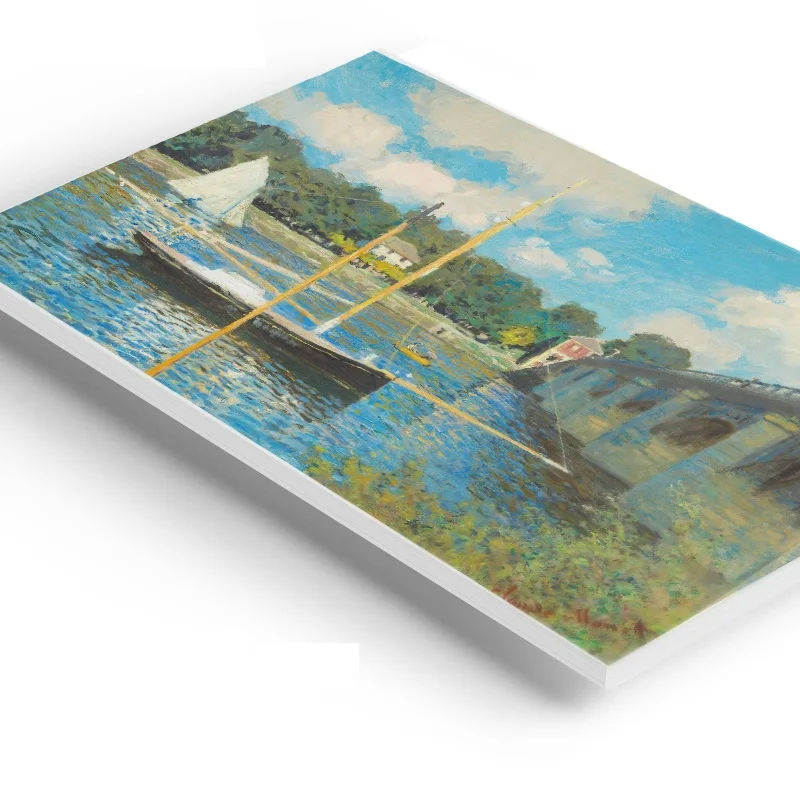 30PCS Claude Monet Oil Painting Postcard Set - Vintage Impressionist Art Greeting Cards Gift for Art Collectors