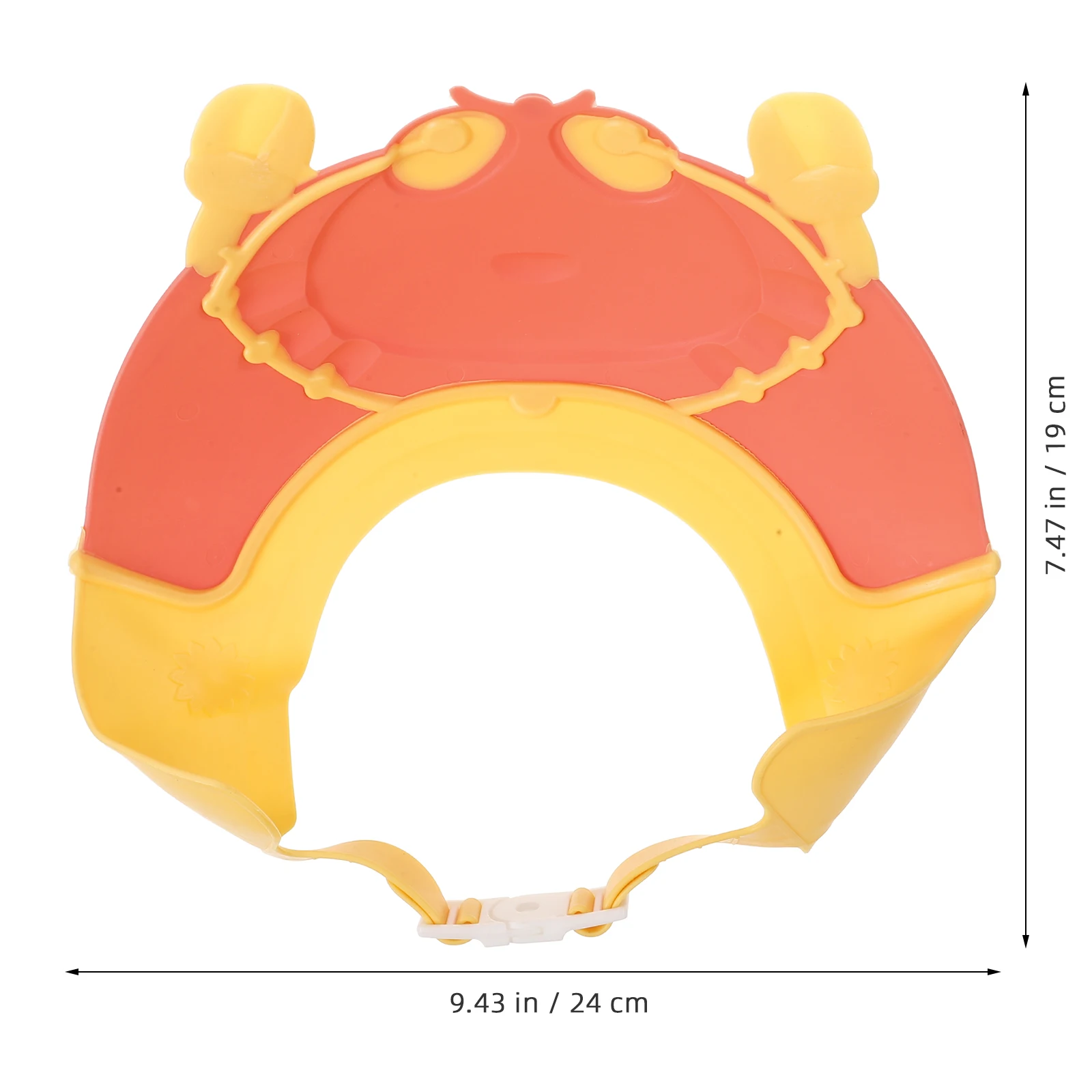 

Регулируемая детская шапочка для душа, красный щиток для мытья волос, козырек для купания, шапка для ушей, защита глаз, детский шампунь, щиток для головы ванны