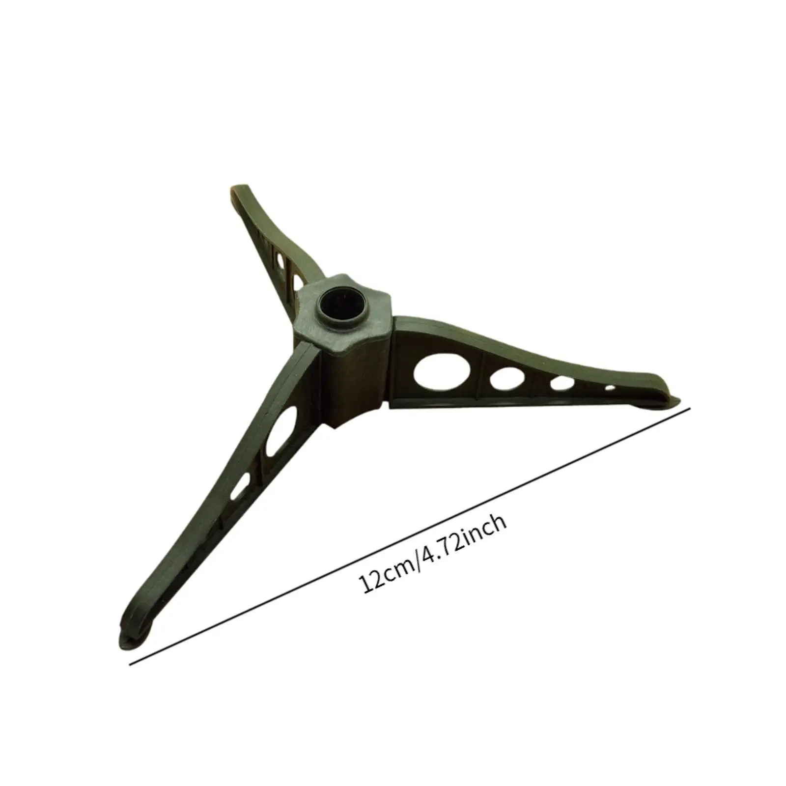 Base per albero di Natale Design stabile a tre gambe Supporto per albero di Natale di facile montaggio