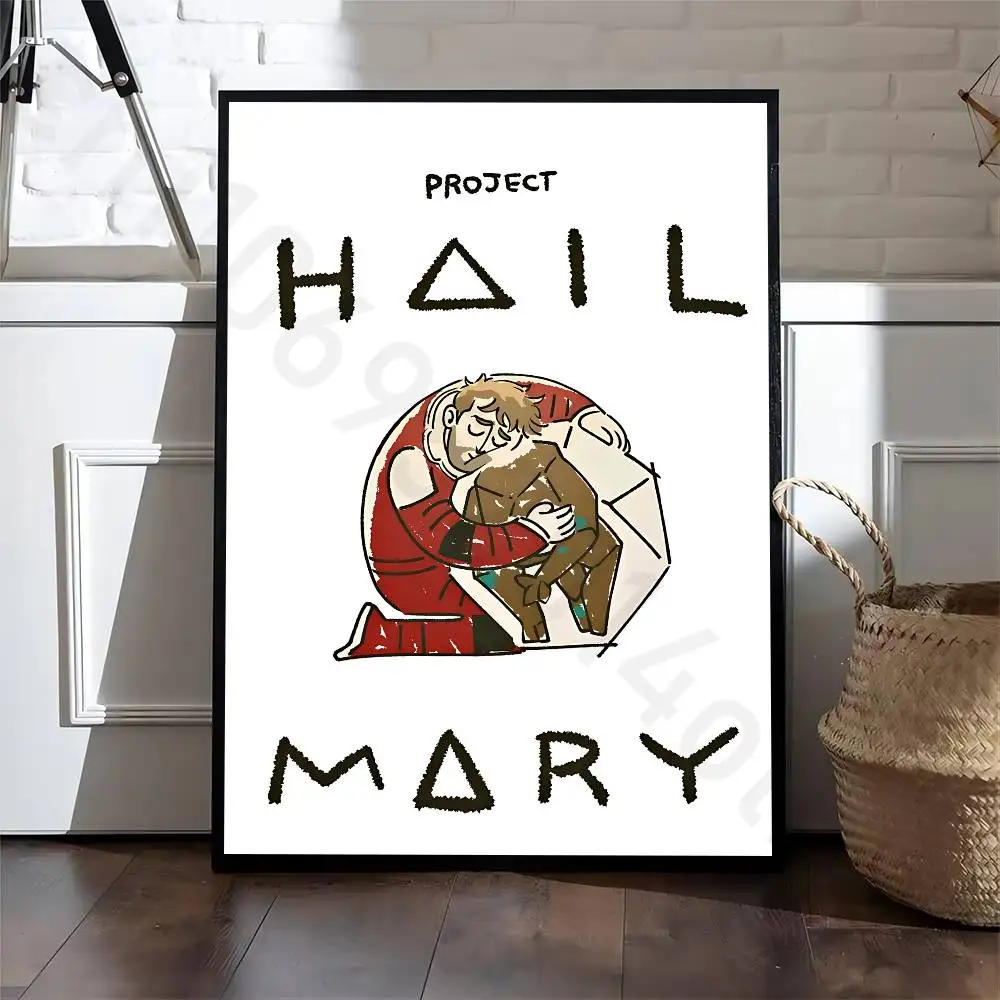 project hail mary ryan gosling Classic Wall Art, Canvas Print Poster, Suitable for Home, Living Room