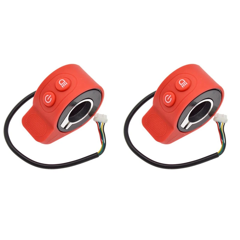 2X Electric Scooter Bicycle Accelerator For HX X6 X7 X8 Speed Controller Switch E-Scooter E-Bike Accessories