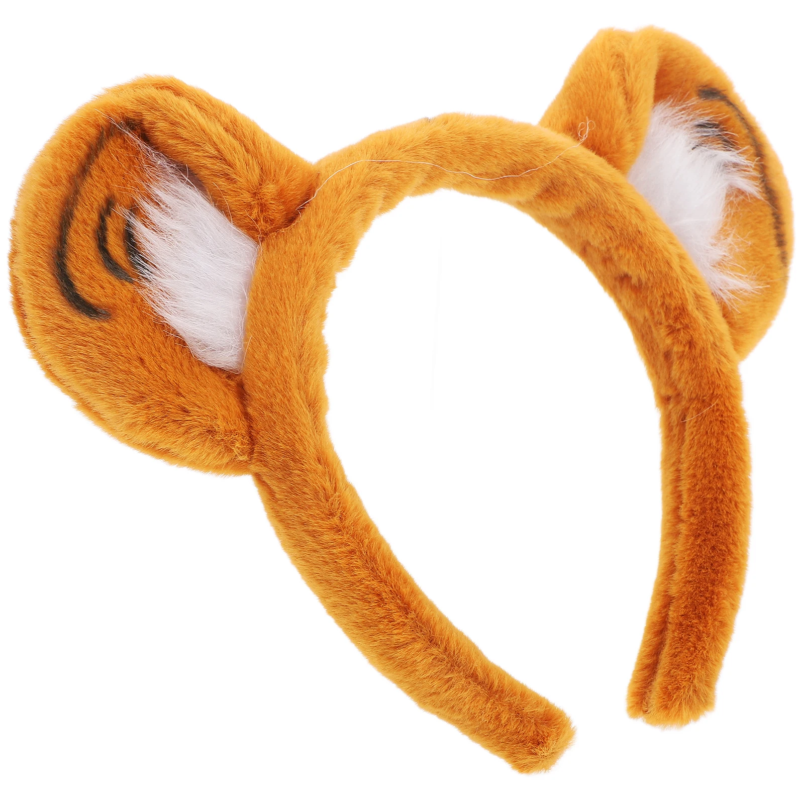 เสือหูHeadbสัตว์Hairbการ์ตูนPropสําหรับหญิงสาวปาร์ตี้เครื่องแต่งกายอุปกรณ์เสริมTiger Earsลื่นนุ่มยาวสวมใส่ทรงผม