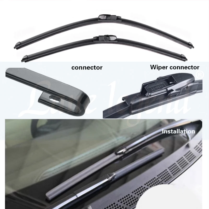 Wiper Front Wiper Blades For Honda Civic 8 European Hatchback 2005-2011 Windshield Windscreen Window Car Rain Brushes 26\